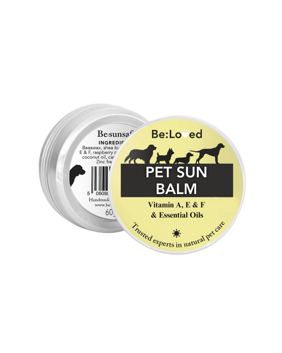 GIFT PACK - The Be:Loved Gift Balm Collection - Dog And Cat Nose And Paw Gift Balm Set