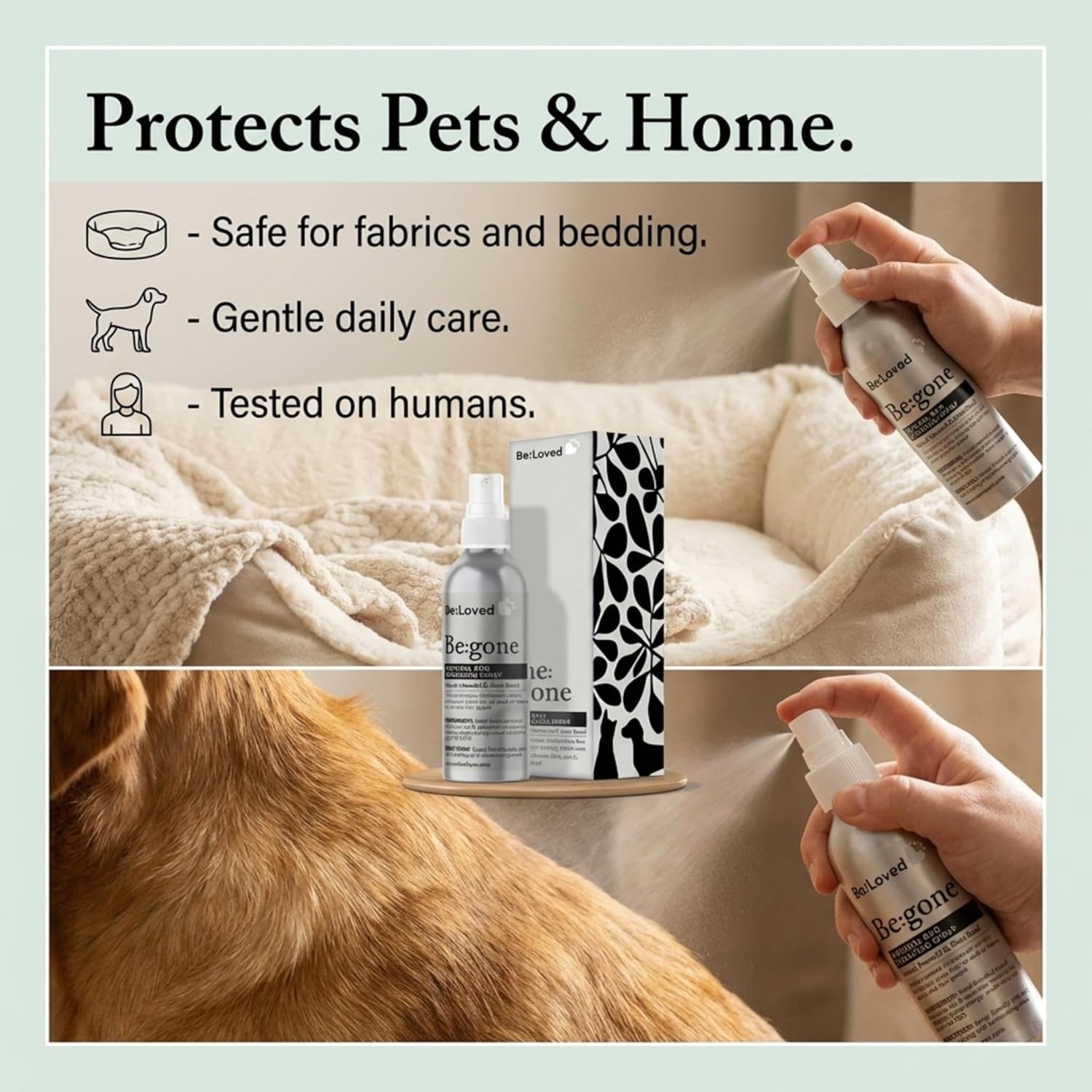 Be:Gone Dog And Cat Spray - Enjoy the great outdoors with Be:Gone!