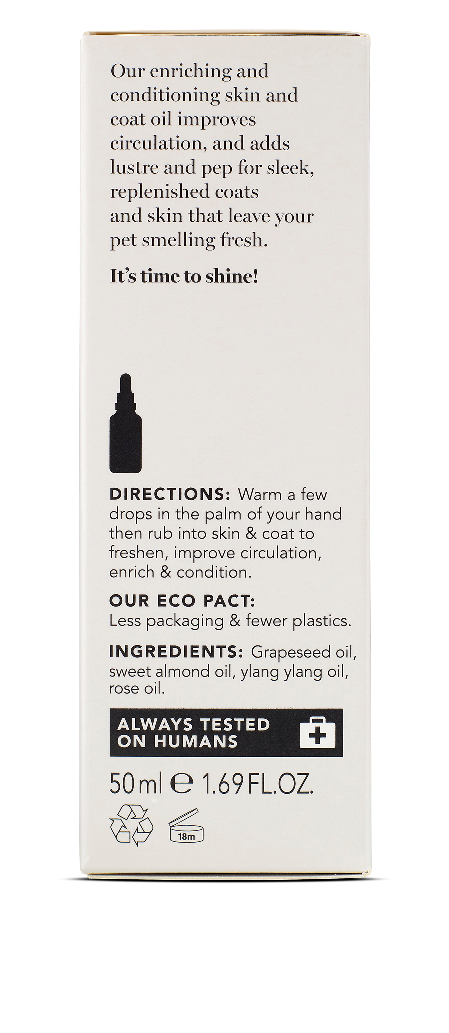 Be:Silky – Detangling, Fragrance And Massage Oil for Your Dog's Healthy Coat And Skin