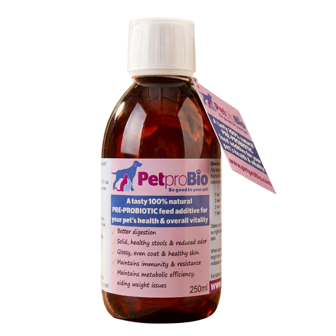 PetproBio - 250ml, Natural Prebiotic for your pet's overall health & wellbeing