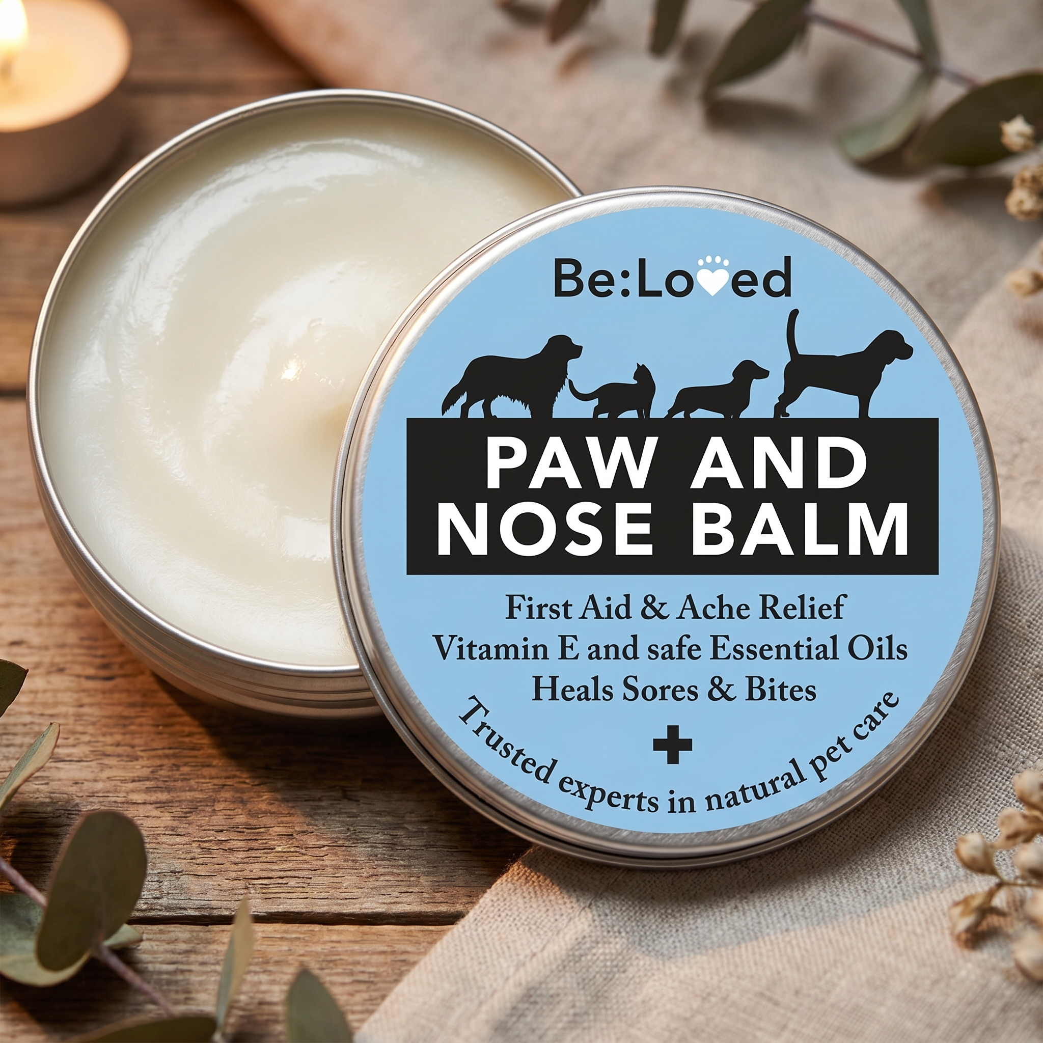 Be:Safe – First Aid Dog Nose & Dog Paw Balm