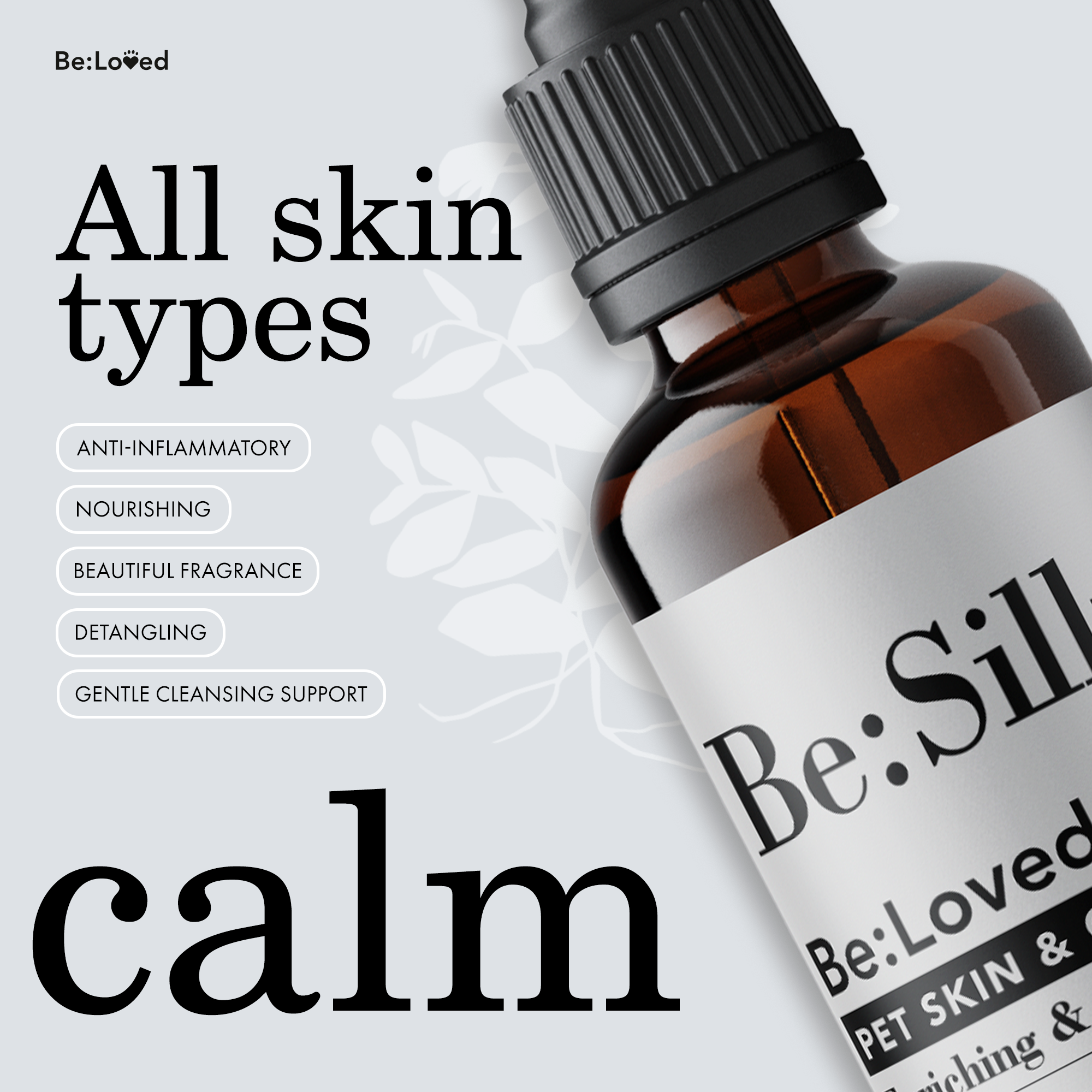 Be:Silky – Detangling, Fragrance And Massage Oil for Your Dog's Healthy Coat And Skin