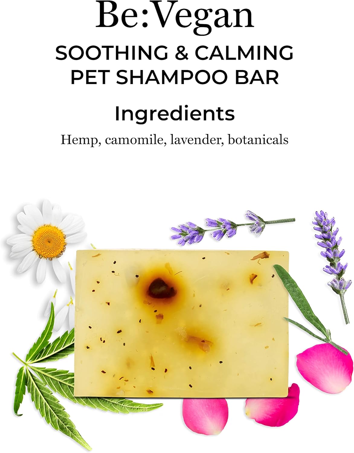 Be:Vegan – Hemp Natural Dog Shampoo Bar