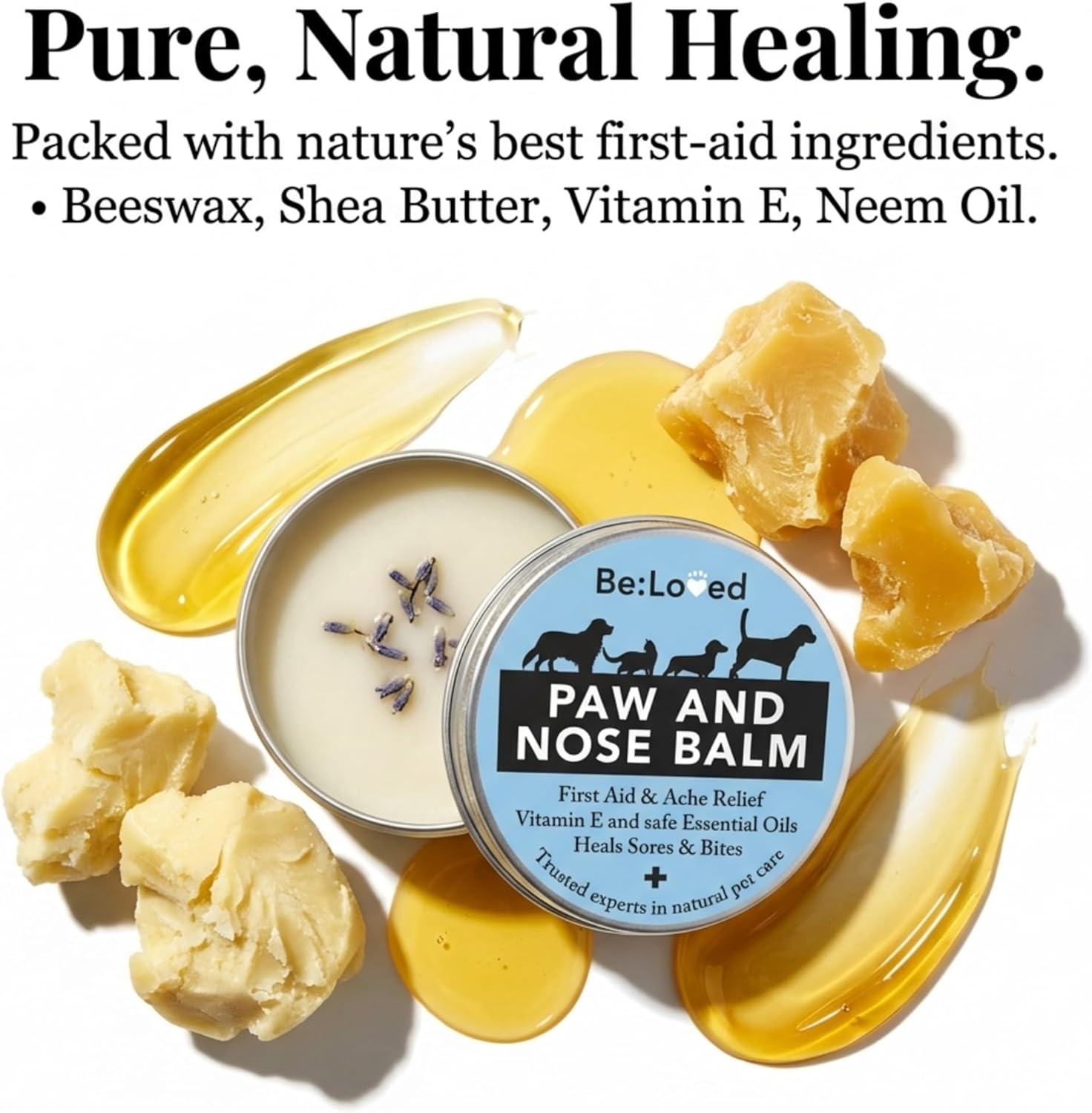 Be:Safe – First Aid Dog Nose & Dog Paw Balm, 60g · £12.99