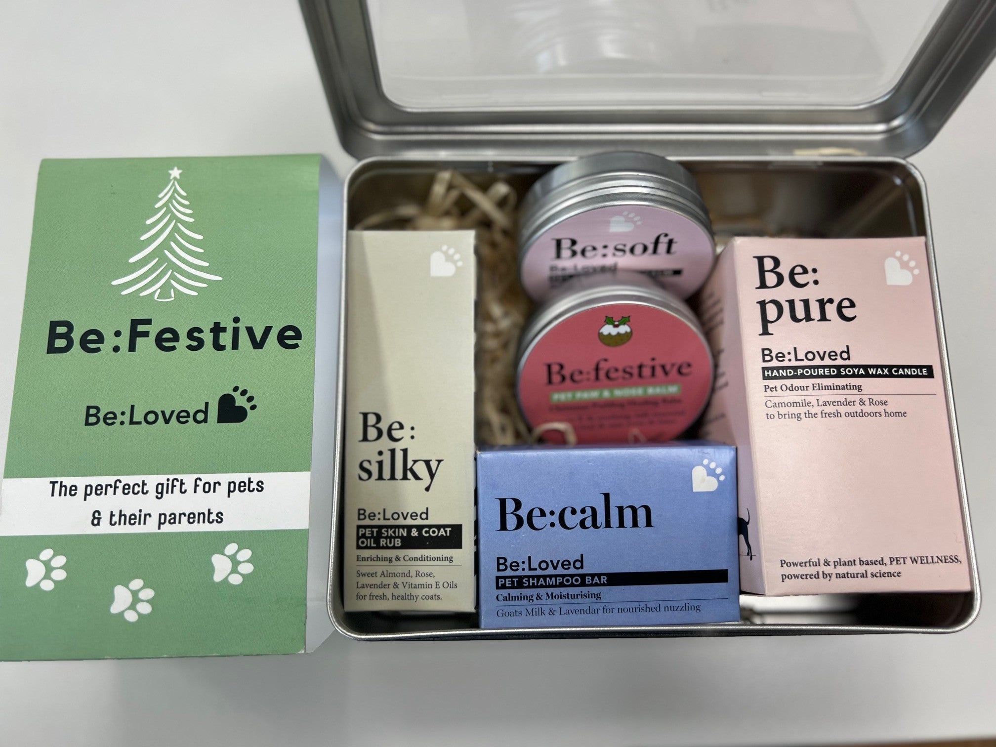 Be:Festive - The Perfect Gift Set, Packed Full of Natural Product for Pets & Their Parents