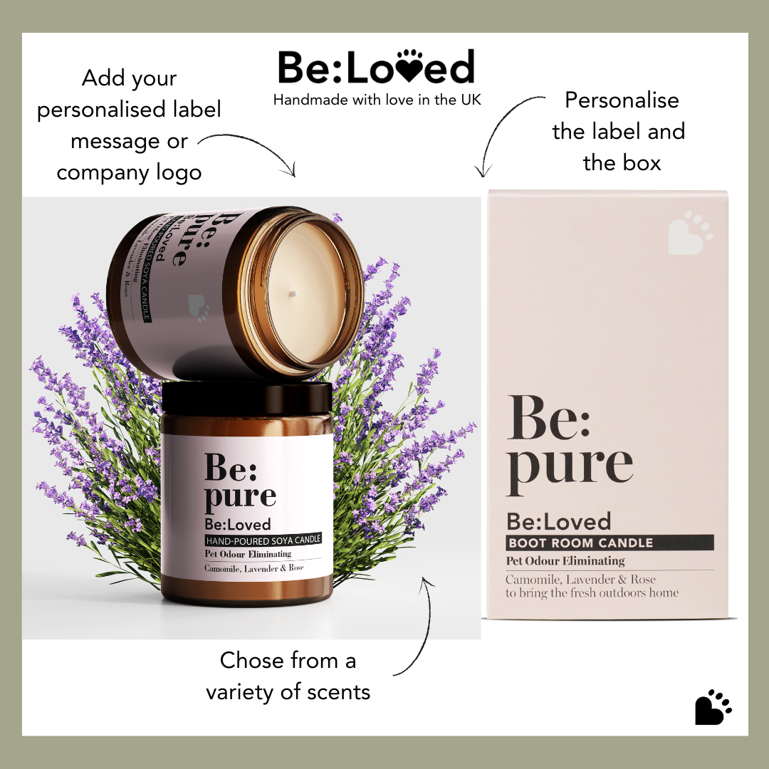 Be:Pure – Pet & Dog Odour Eliminating Candle