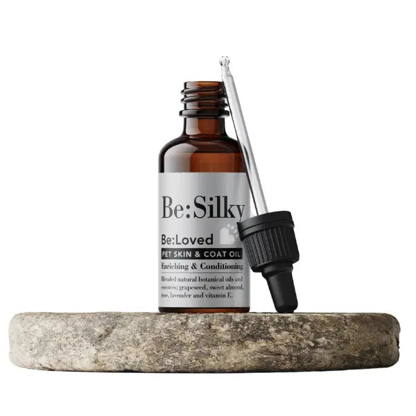 Be:Silky – Detangling Fragrance & Massage Oil for Dog's Healthy Skin & Coat.