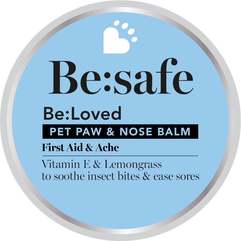 Be:safe pet paw and nose balm product