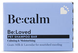 Be:calm pet shampoo bar packaging